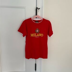 Kids Red Short Sleeve Tee